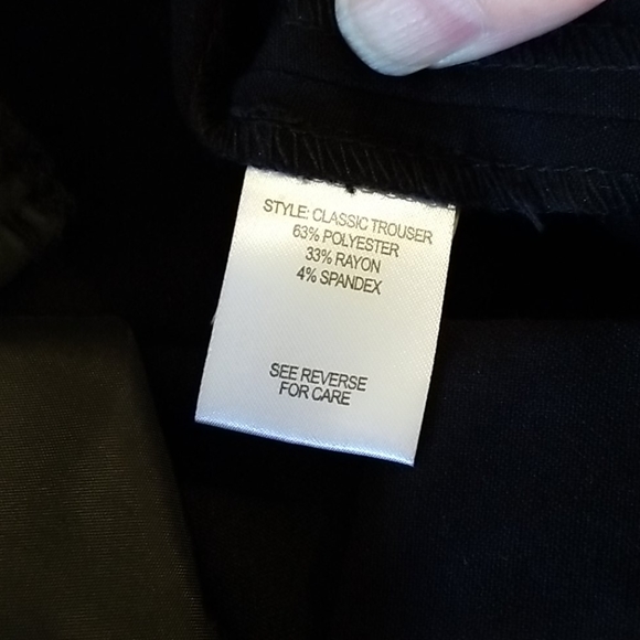 Measure and made Black trousers - Picture 5 of 6